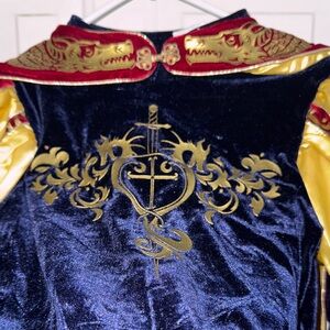 Disney Prince Florian Red and Gold Embroidered Garment